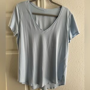 Lululemon V-Neck Short Sleeve Shirt